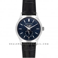Complications 5396G Blue Dial with Crystal Markers in White Gold