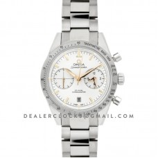 Speedmaster ’57 Co-Axial White/Rose Gold Dial on Steel Bracelet
