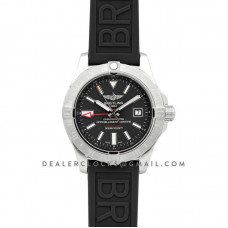 Avenger II GMT Black Dial in Steel