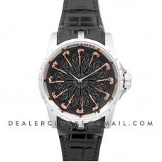 Excalibur Knights of the Round Table Black Dial Ref.RDDBEX0511