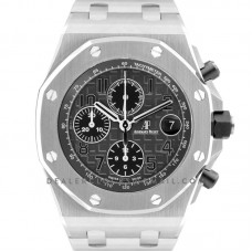 Royal Oak Offshore Grey Themes 2014 on Steel Bracelet