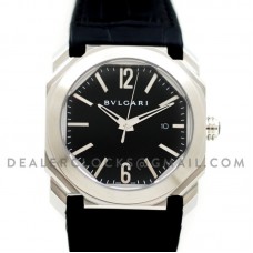Octo Solotempo Steel Black Dial