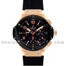 Big Bang Chronograph Carbon Dial in Rose Gold