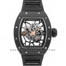 RM 035-02 Black Toro Americas with Black Rubber Strap