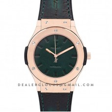 Classic Fusion Berluti Scritto 45mm in Rose Gold
