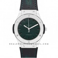 Classic Fusion Berluti Scritto 45mm in Steel