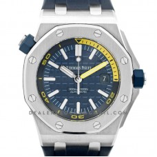 Royal Oak Offshore Diver Steel Blue Dial 15710ST SIHH 2017