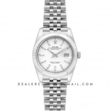 Datejust 36 116234 White Dial with Stick Markers