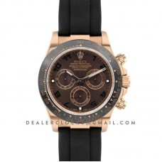 Daytona 116515LN Chocolate Dial in Everose Gold