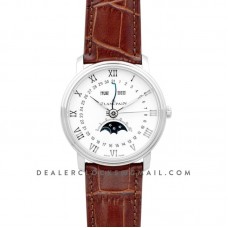 Villeret Quantieme Complet in White Dial