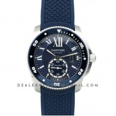 Calibre de Cartier Diver Blue Dial in Steel