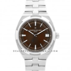 Overseas Automatic Brown Dial in Steel on Bracelet