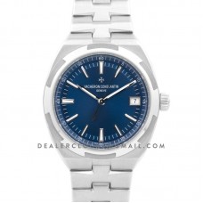 Overseas Automatic Blue Dial in Steel on Bracelet