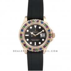 Yacht-Master 40 116695 SATS with Gem-Set Bezel