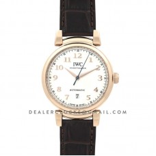 Da Vinci Automatic Edition ‘150 Years’ IW3566 White Dial in Rose Gold
