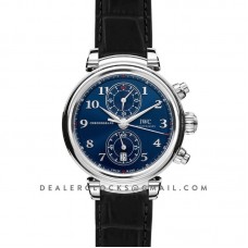 Da Vinci Chronograph Edition “Sport For Good Foundation” IW393402 Blue Dial in Steel