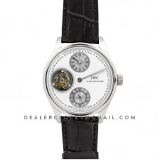 Portuguese Regulator Tourbillon IW544601 White Dial in White Gold