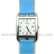Cape Cod GM Quartz Steel on Light Blue Epsom Leather Strap