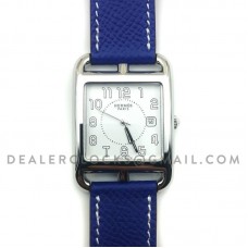 Cape Cod GM Quartz Steel on Blue Epsom Leather Strap