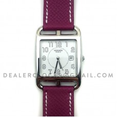 Cape Cod GM Quartz Steel on Light Purple Epsom Leather Strap